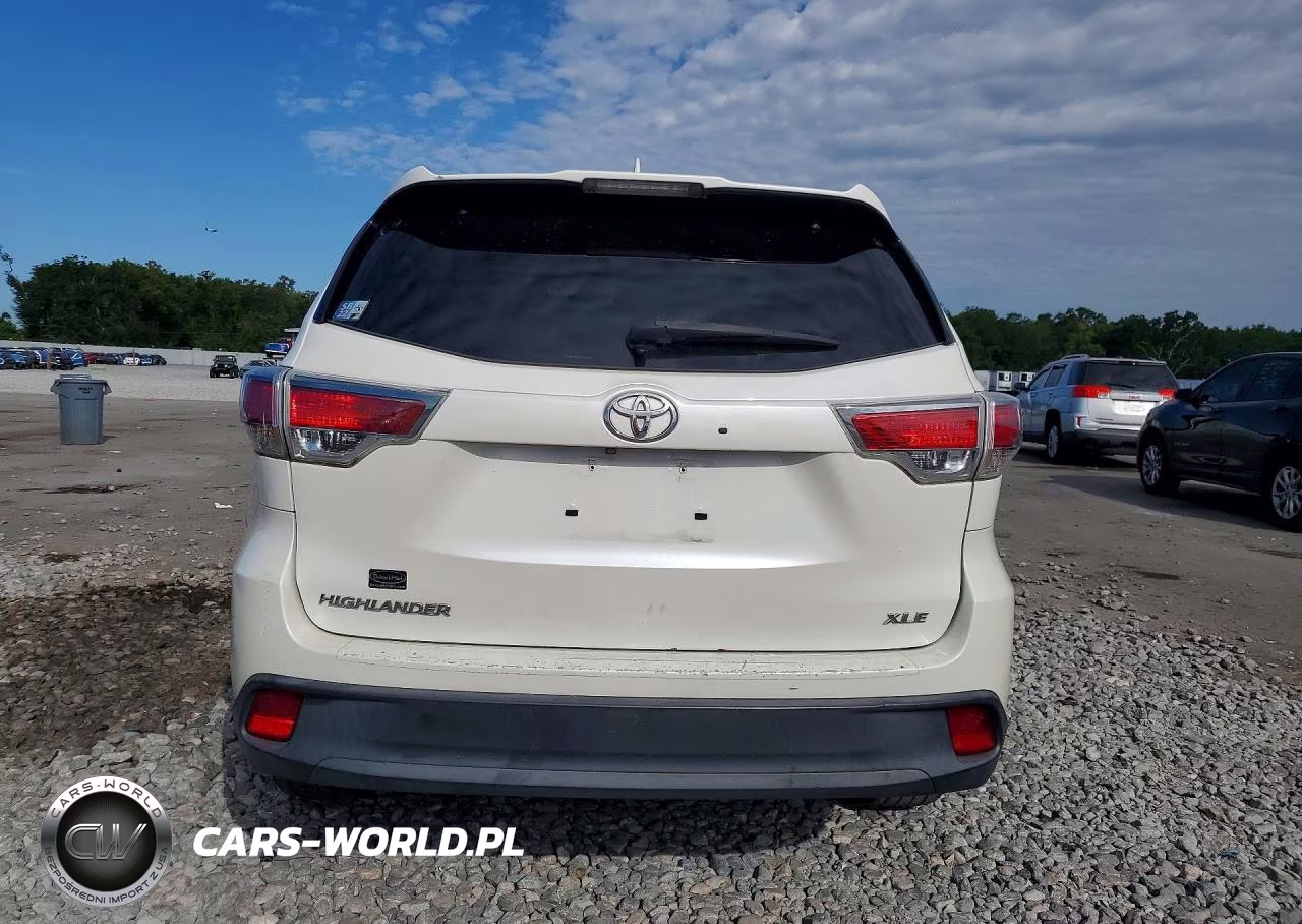 2015 Toyota Highlander Xle VIN:5TDKKRFH2FS100854 - 6