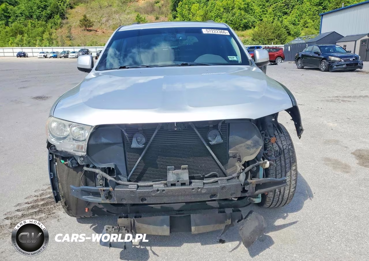 2012 Dodge Durango Sxt VIN:1C4RDJAG6CC172744 - 5