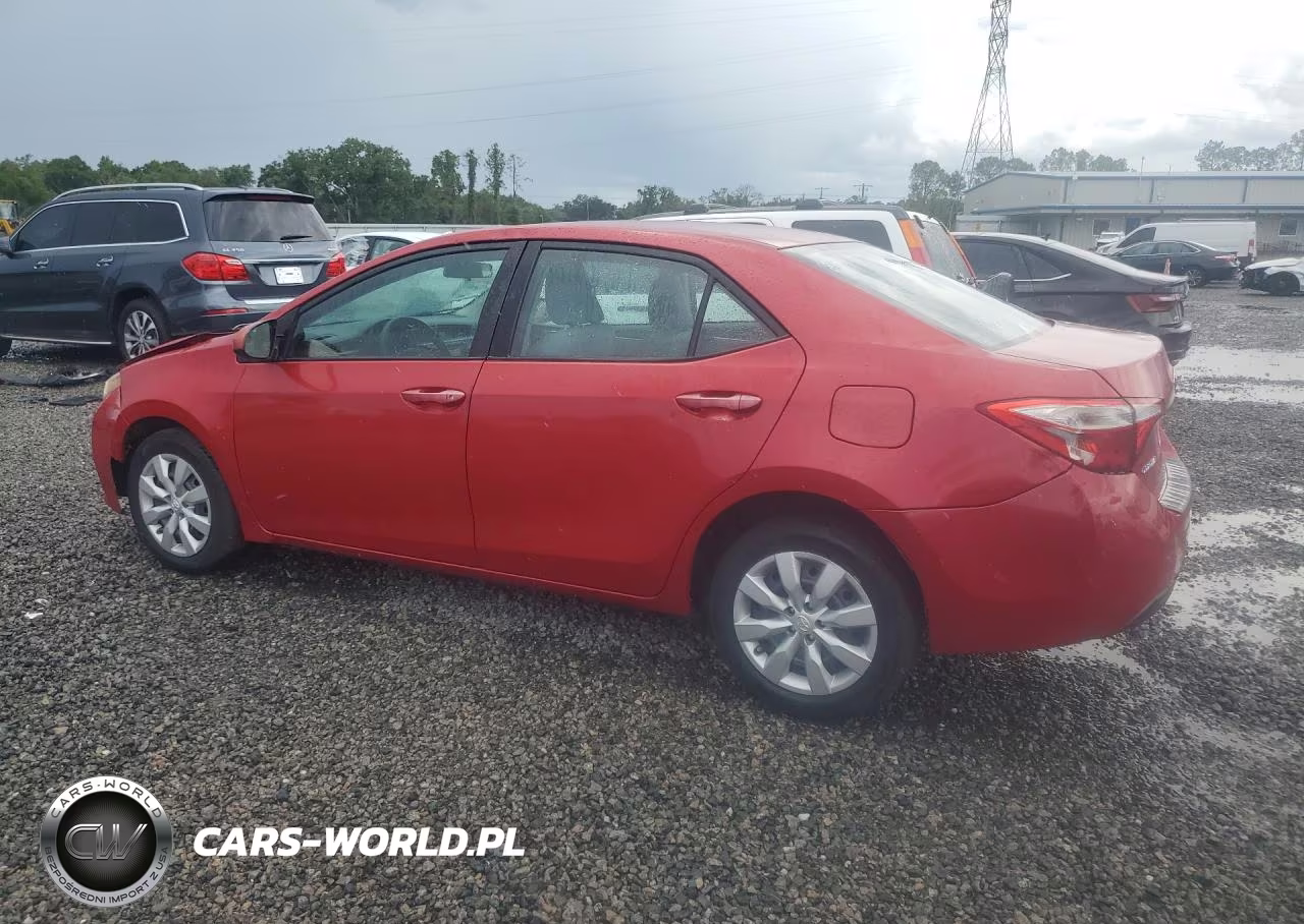 2015 Toyota Corolla Le VIN:5YFBURHE7FP257804 - 2