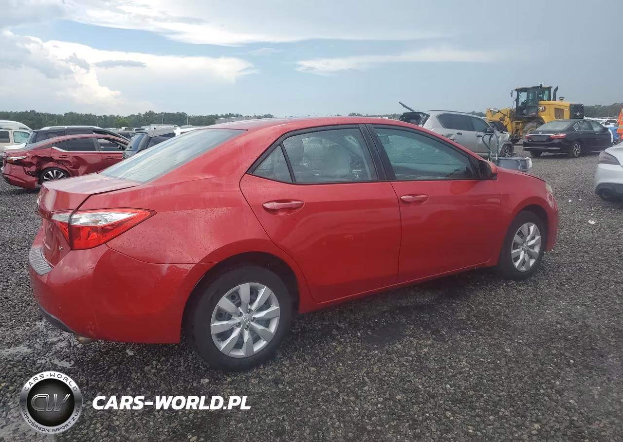 2015 Toyota Corolla Le VIN:5YFBURHE7FP257804 - 3