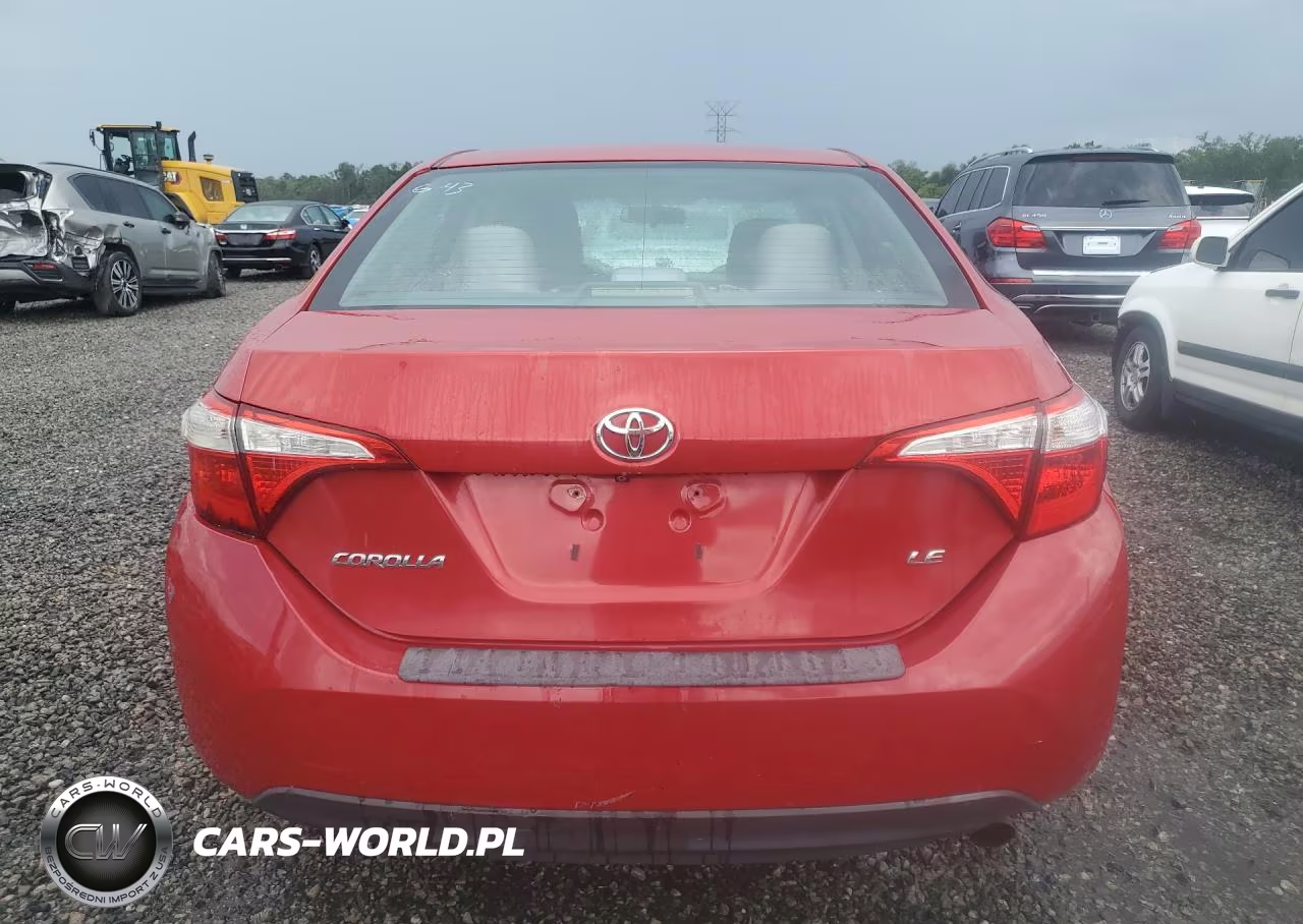 2015 Toyota Corolla Le VIN:5YFBURHE7FP257804 - 6