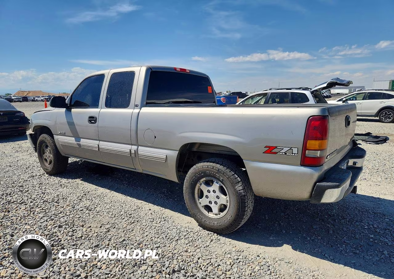 2000 Chevrolet Silverado K1500 VIN:1GCEK19T1YE327668 - 2