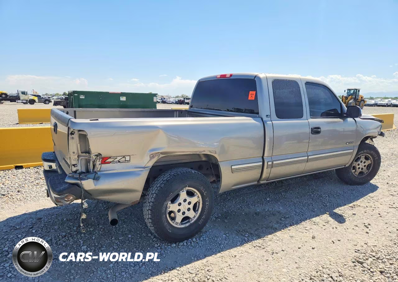 2000 Chevrolet Silverado K1500 VIN:1GCEK19T1YE327668 - 3