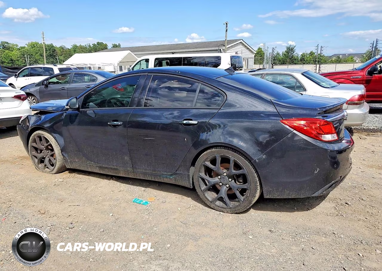 2013 Buick Regal Gs VIN:2G4GV5GV5D9163555 - 2