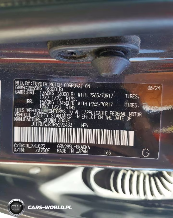 2024 Toyota 4Runner Trd Off-Road Premium VIN:JTERU5JR3R6292433 - 13