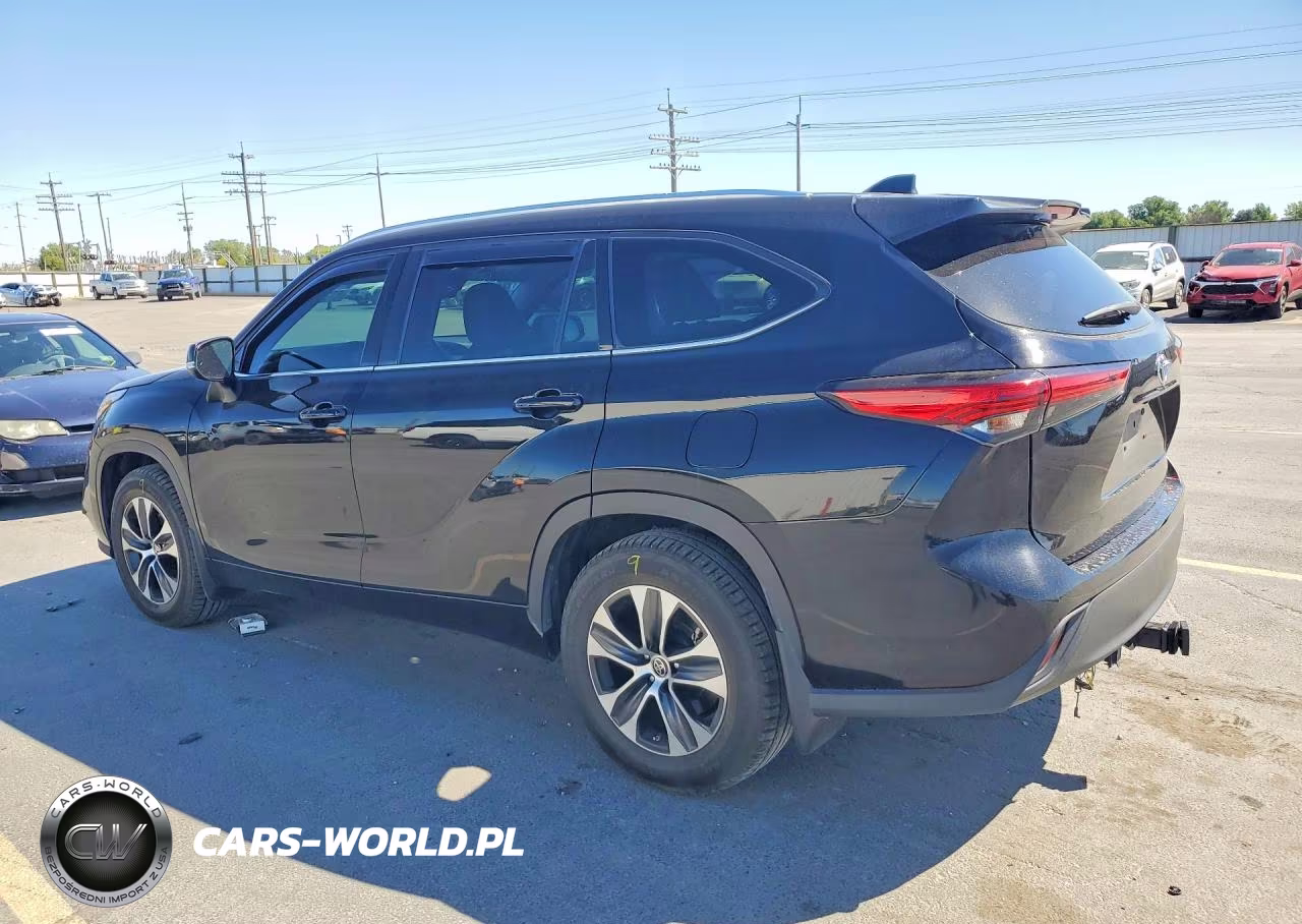 2021 Toyota Highlander Hybrid Xle VIN:5TDHBRCH5MS067358 - 2