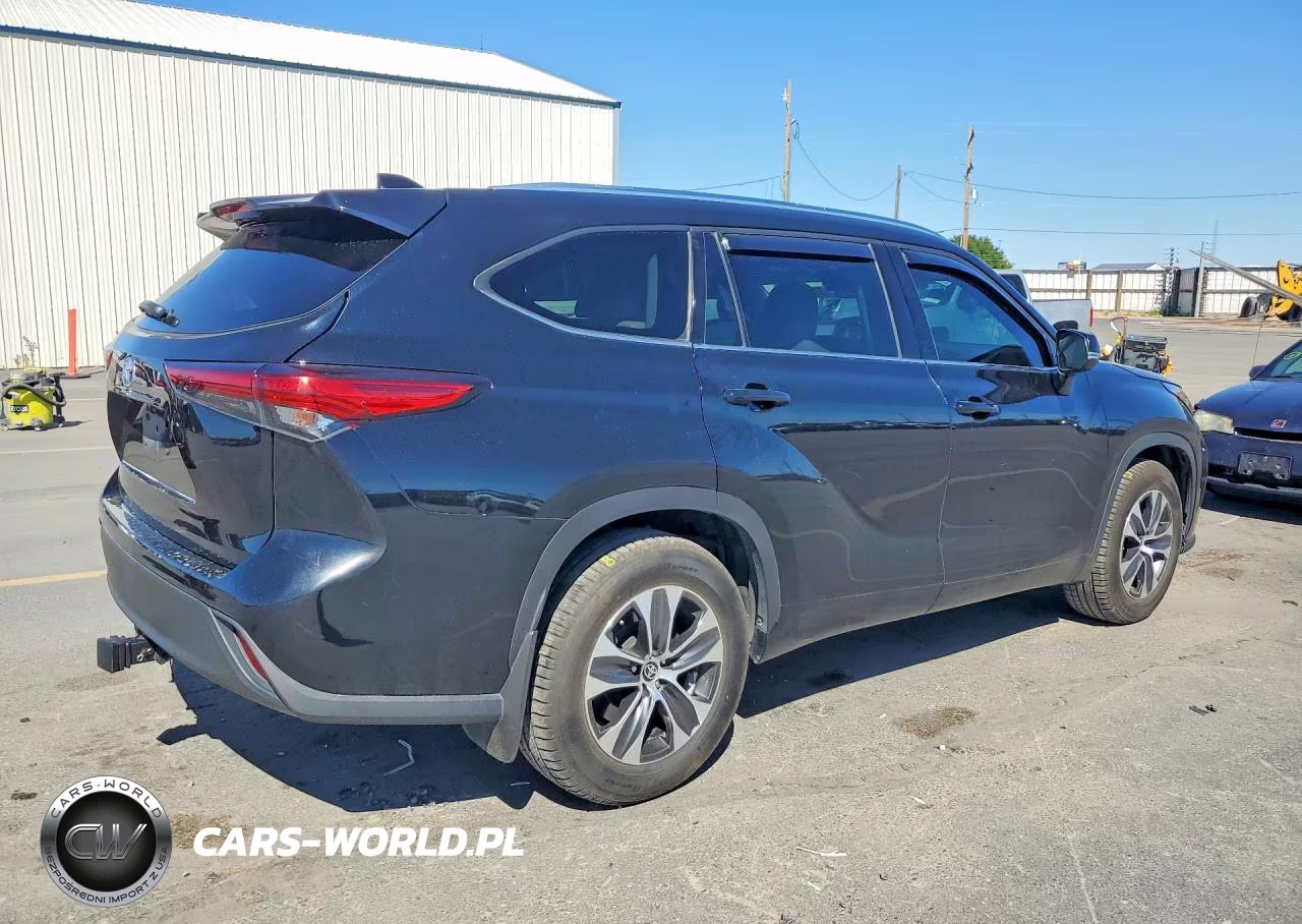 2021 Toyota Highlander Hybrid Xle VIN:5TDHBRCH5MS067358 - 3