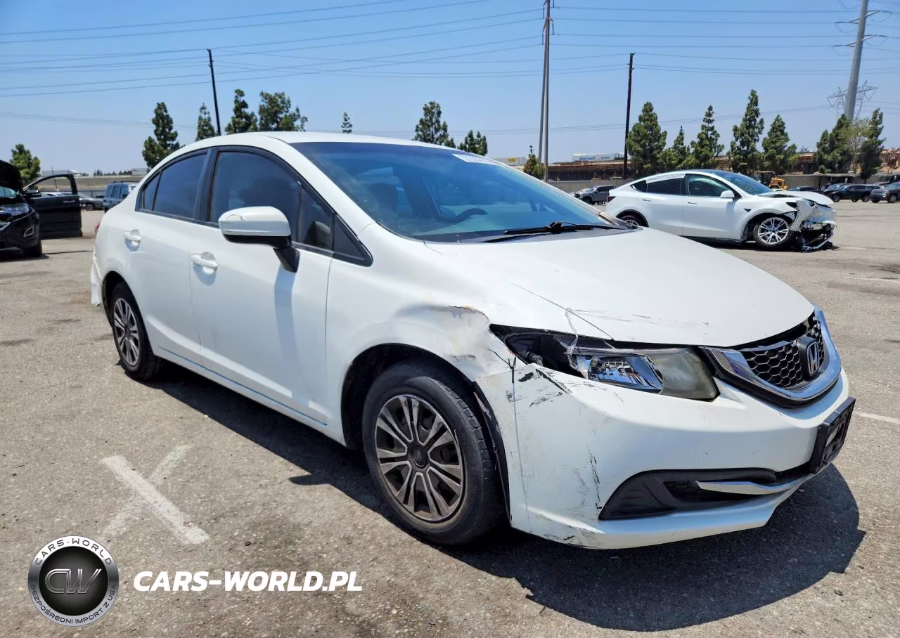 2015 Honda Civic Lx VIN:19XFB2F50FE058242 - 4