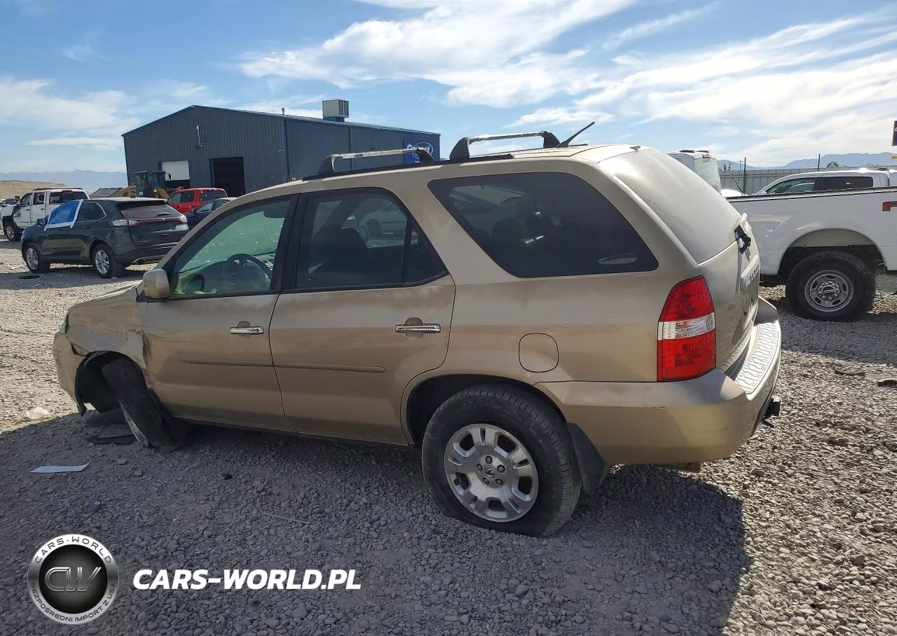 2002 Acura Mdx VIN:2HNYD18212H524866 - 2