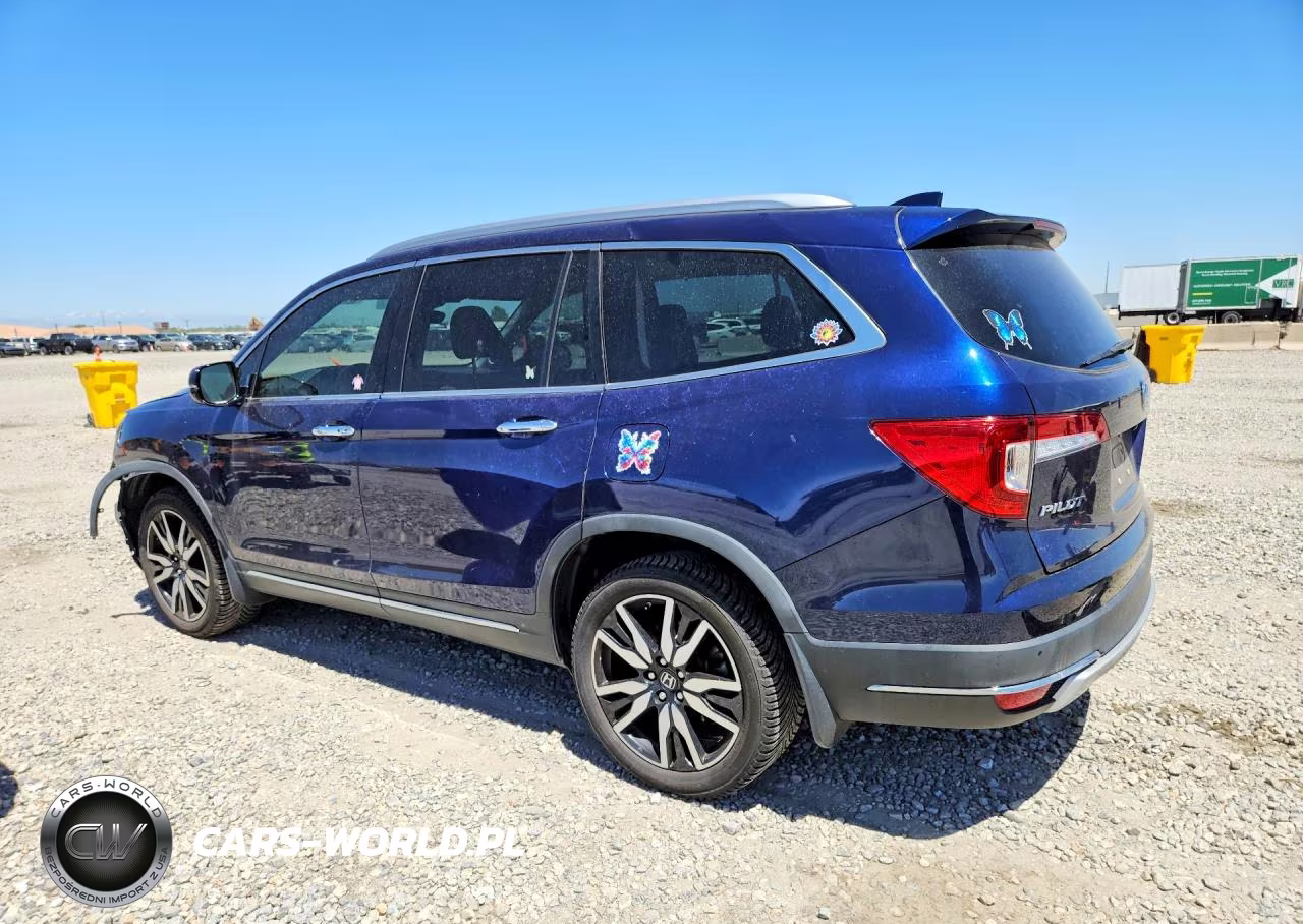 2019 Honda Pilot Touring VIN:5FNYF6H68KB010163 - 2