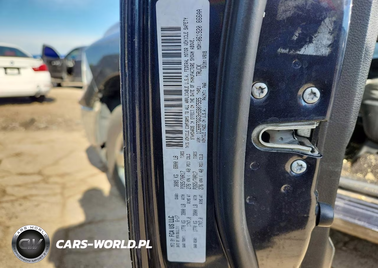2017 Ram 1500 Slt VIN:1C6RR7GG3HS807595 - 12