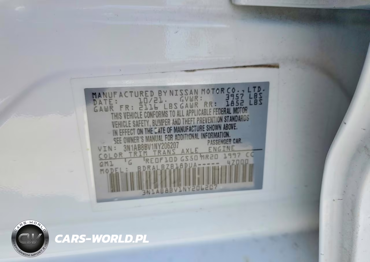 2022 Nissan Sentra S VIN:3N1AB8BV1NY206207 - 12