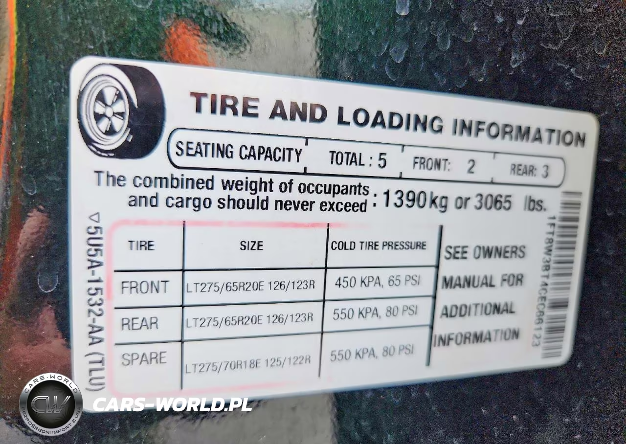 2012 Ford F350 Super Duty VIN:1FT8W3BT4CEC66123 - 13