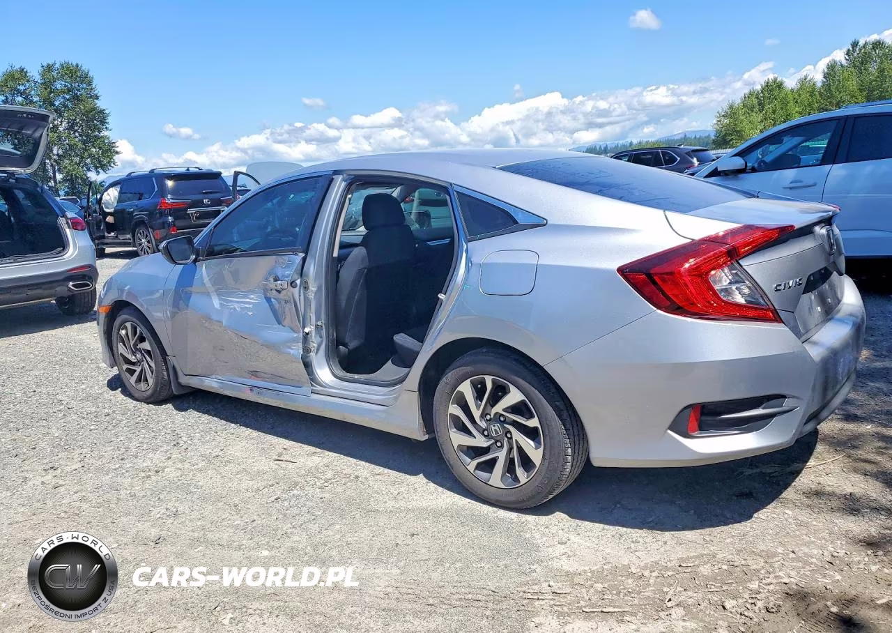 2018 Honda Civic Ex VIN:2HGFC2F8XJH026565 - 2