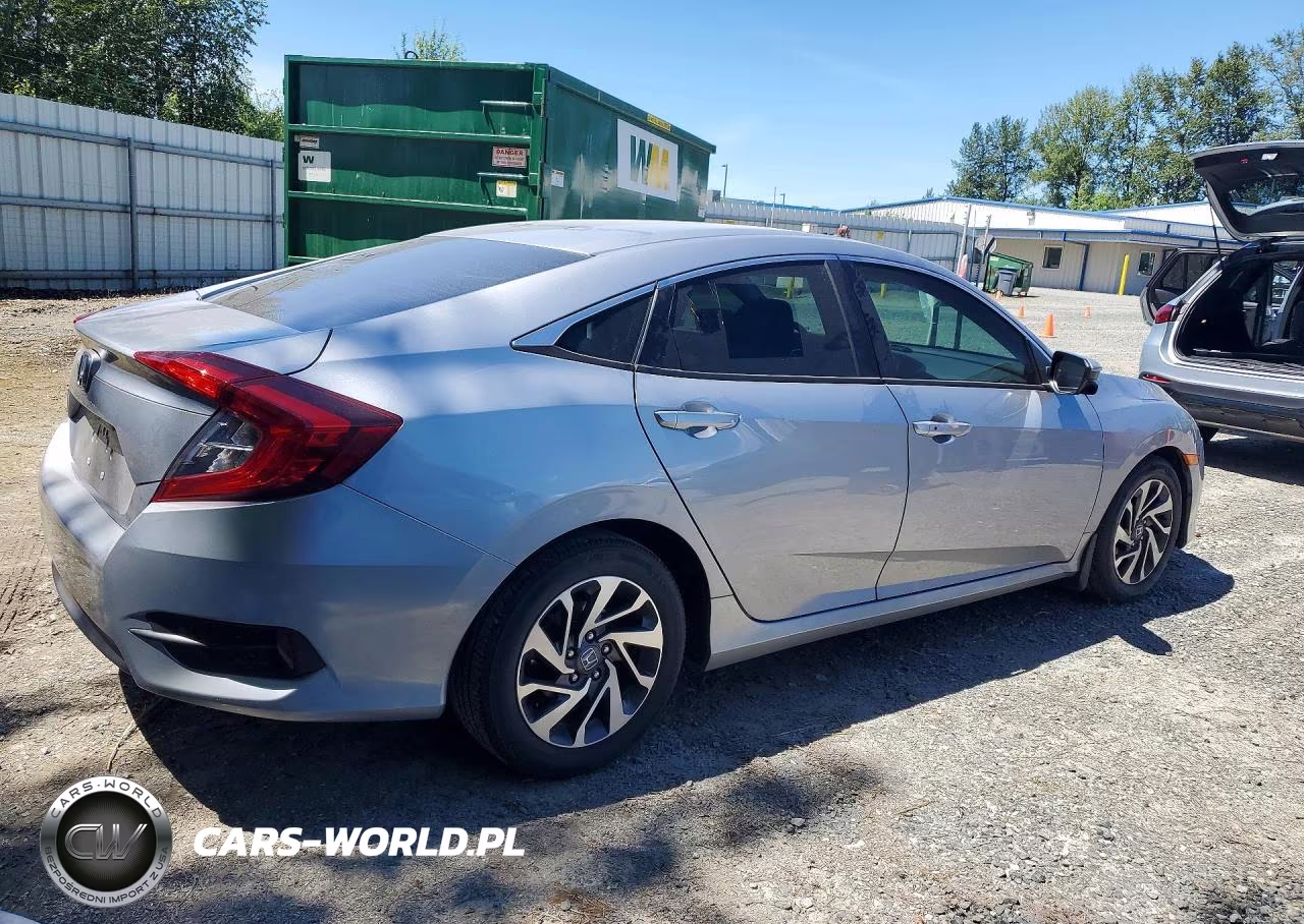 2018 Honda Civic Ex VIN:2HGFC2F8XJH026565 - 3