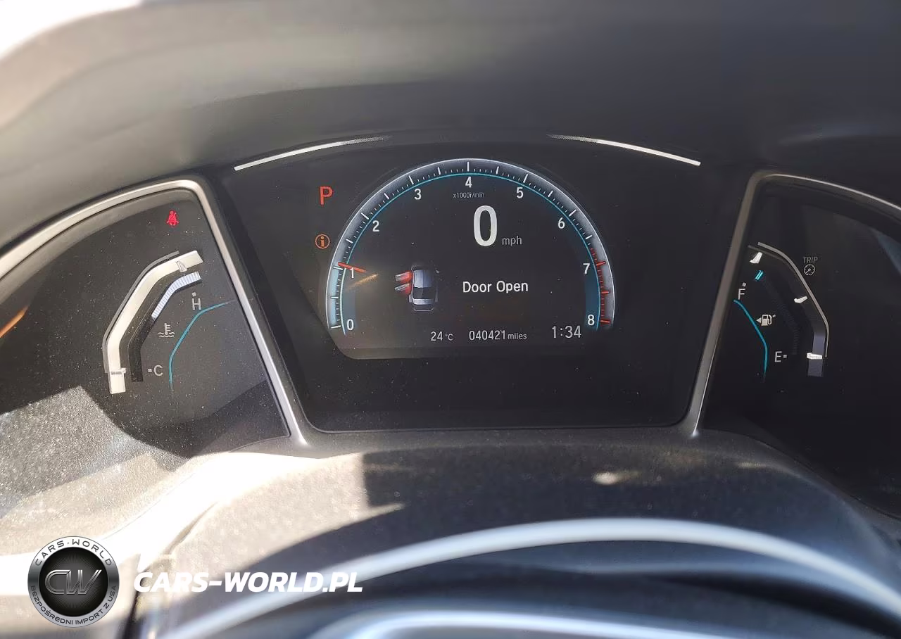 2018 Honda Civic Ex VIN:2HGFC2F8XJH026565 - 9