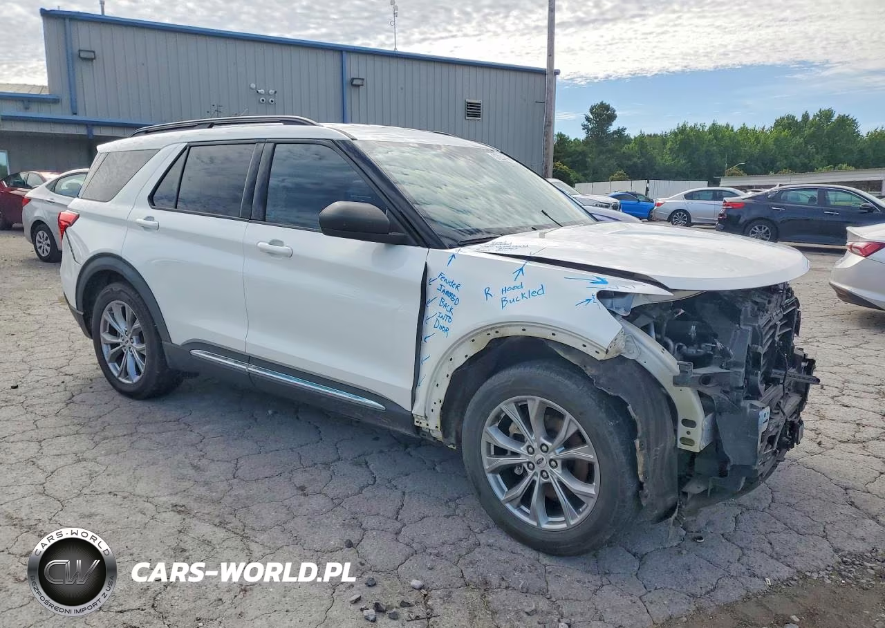 2020 Ford Explorer Xlt VIN:1FMSK7DH5LGB04180 - 4