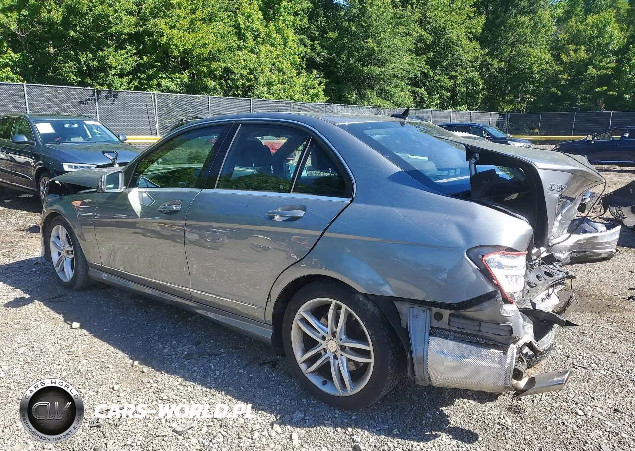2012 Mercedes-Benz C 300 4Matic VIN:WDDGF8BB7CR204164 - 2