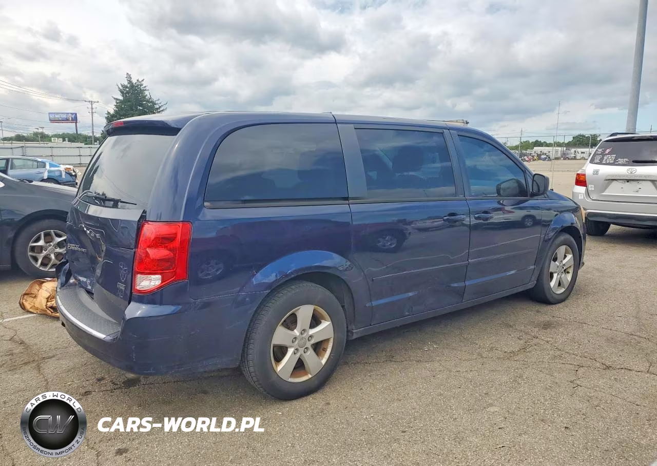 2013 Dodge Grand Caravan Se VIN:2C4RDGBG5DR763545 - 3
