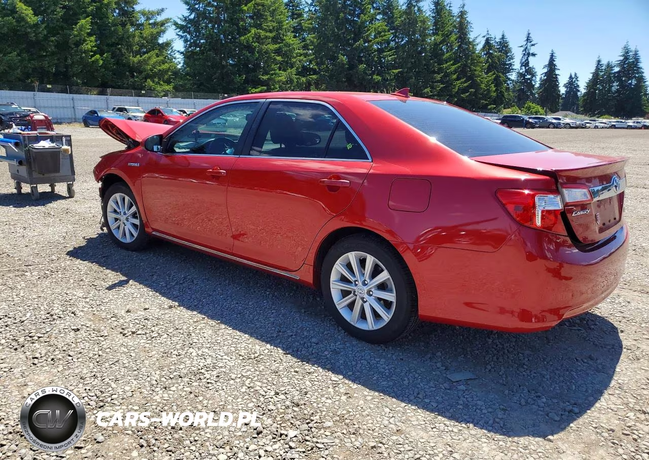 2012 Toyota Camry Hybrid Xle VIN:4T1BD1FK1CU013134 - 2