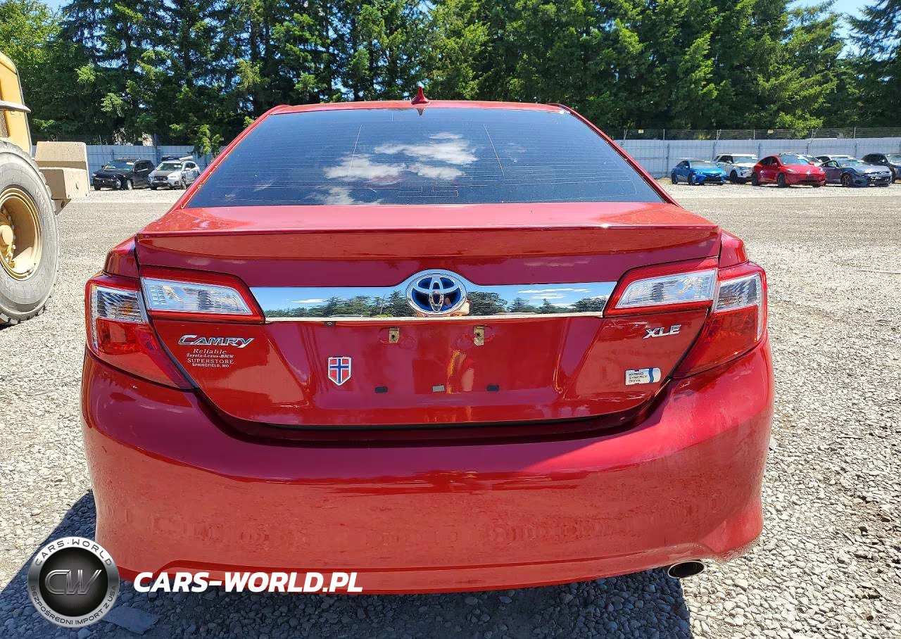 2012 Toyota Camry Hybrid Xle VIN:4T1BD1FK1CU013134 - 6