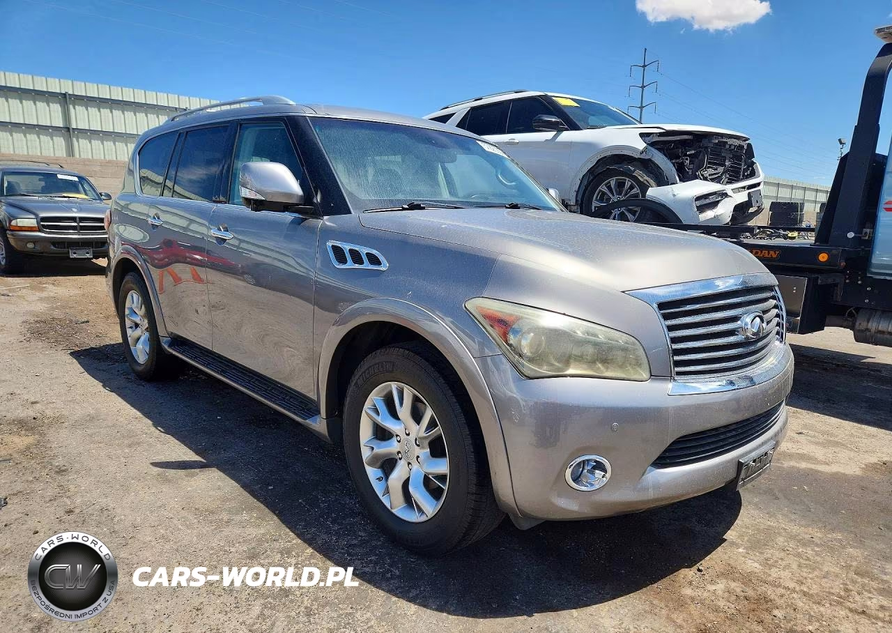 2013 Infi Qx56 VIN:JN8AZ2NE1D9042130 - 4