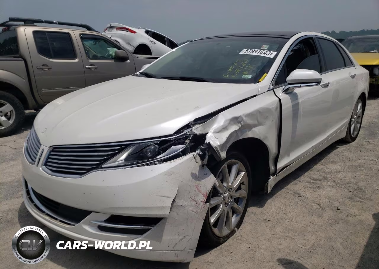 2016 Lincoln Mkz VIN:3LN6L2G94GR623726 - 1