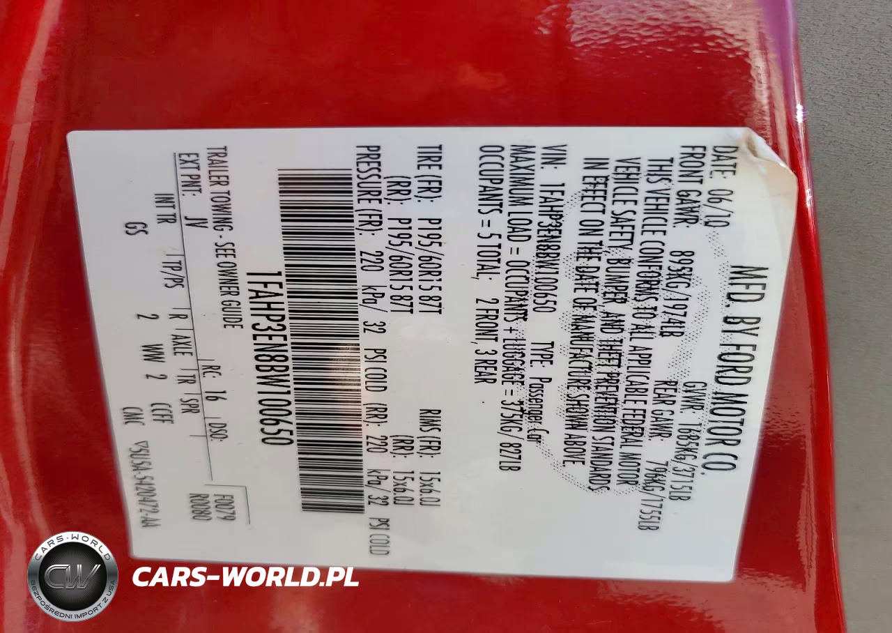 2011 Ford Focus S VIN:1FAHP3EN8BW100650 - 12