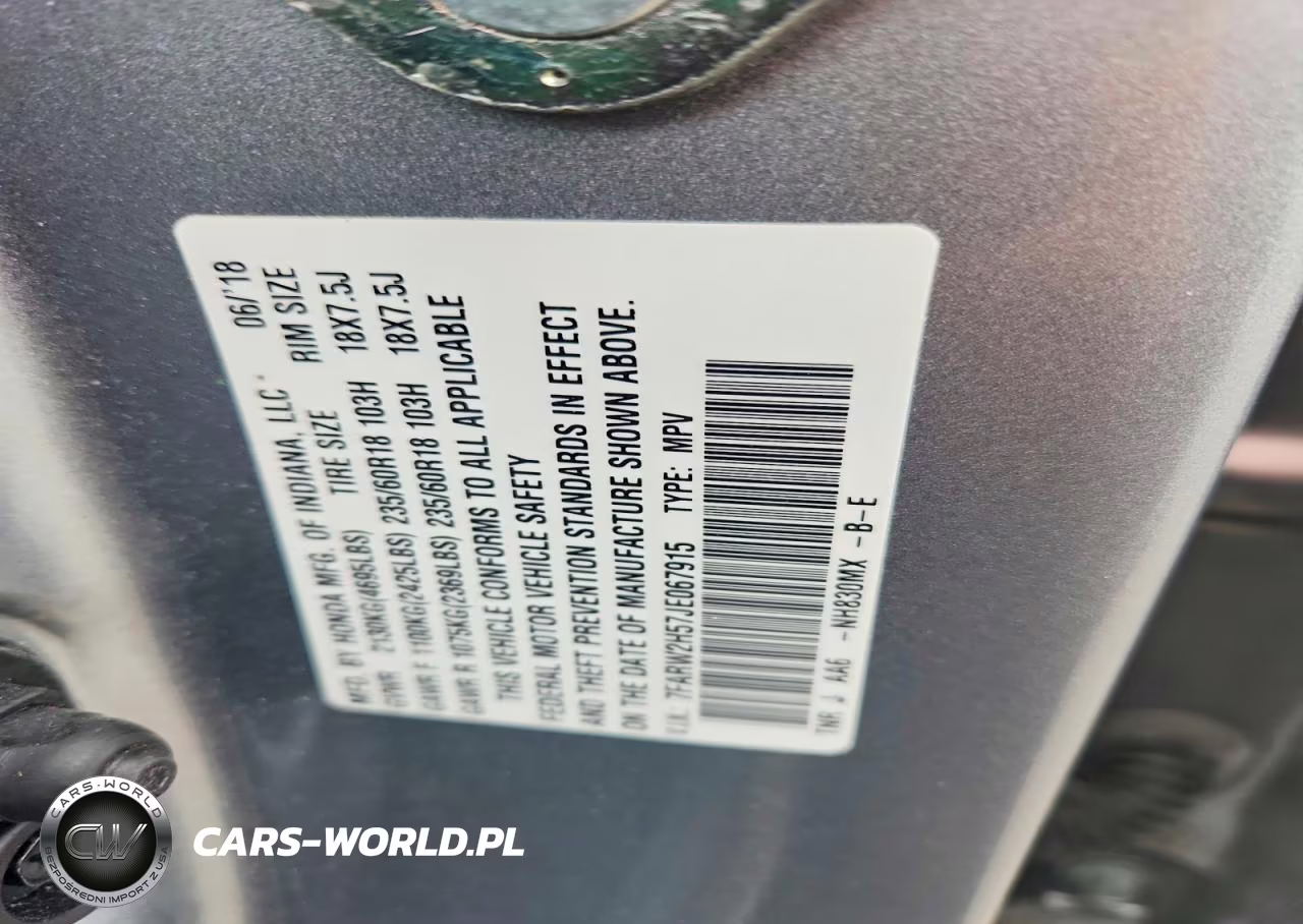 2018 Honda Cr-V Ex VIN:7FARW2H57JE067915 - 13