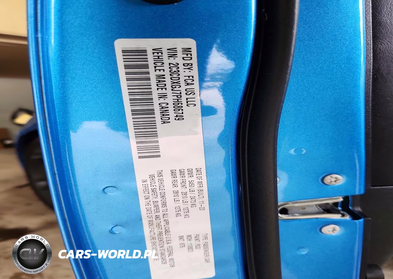 2023 Dodge Charger Scat Pack VIN:2C3CDXGJ7PH686749 - 12