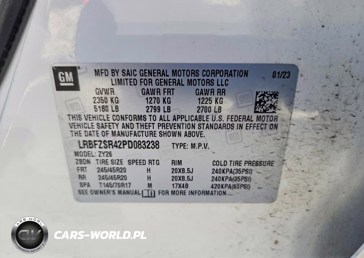 2023 Buick Envision Avenir VIN:LRBFZSR42PD083238 - 13