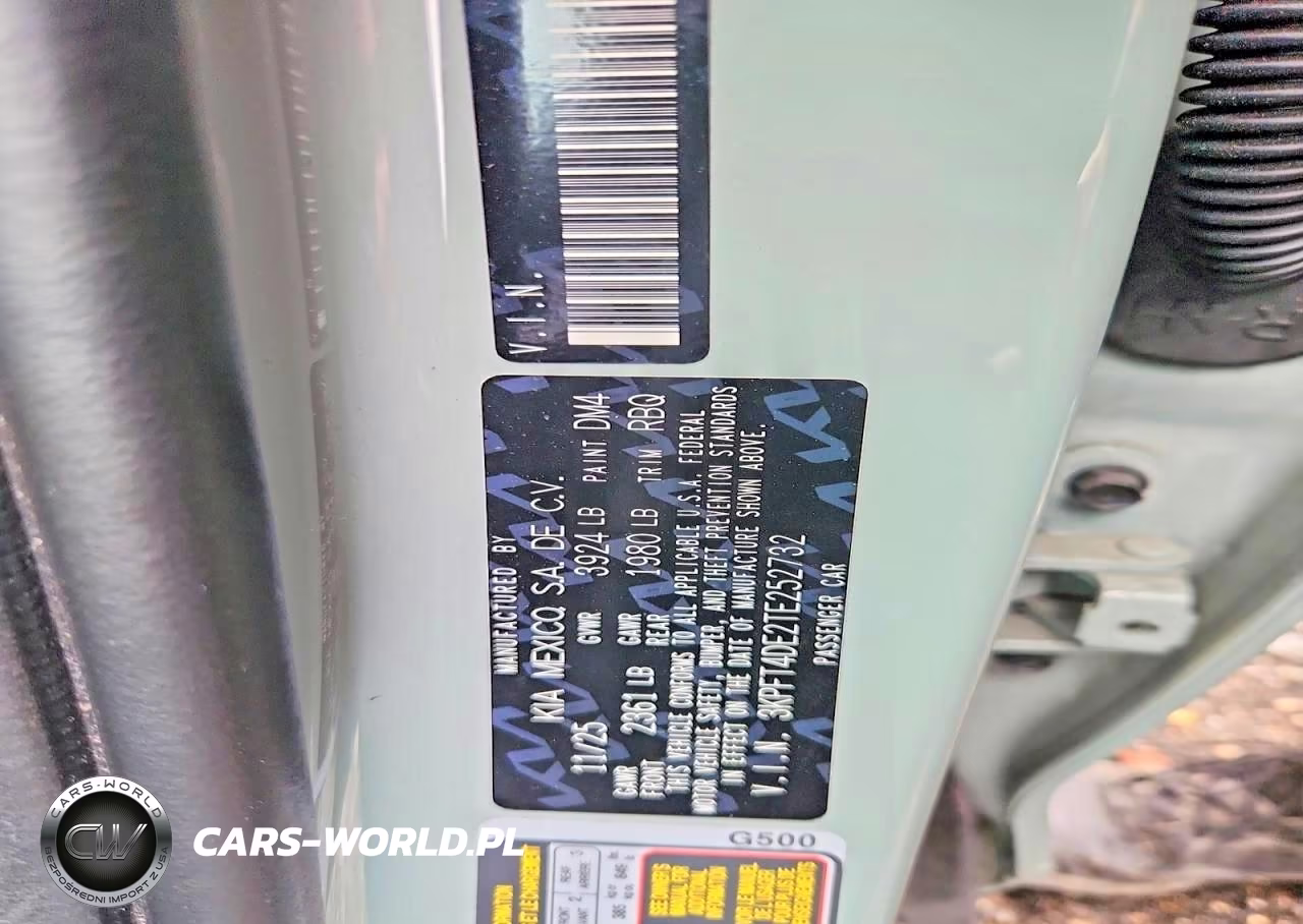 2026 Kia K4 Lxs VIN:3KPFT4DE2TE252732 - 12