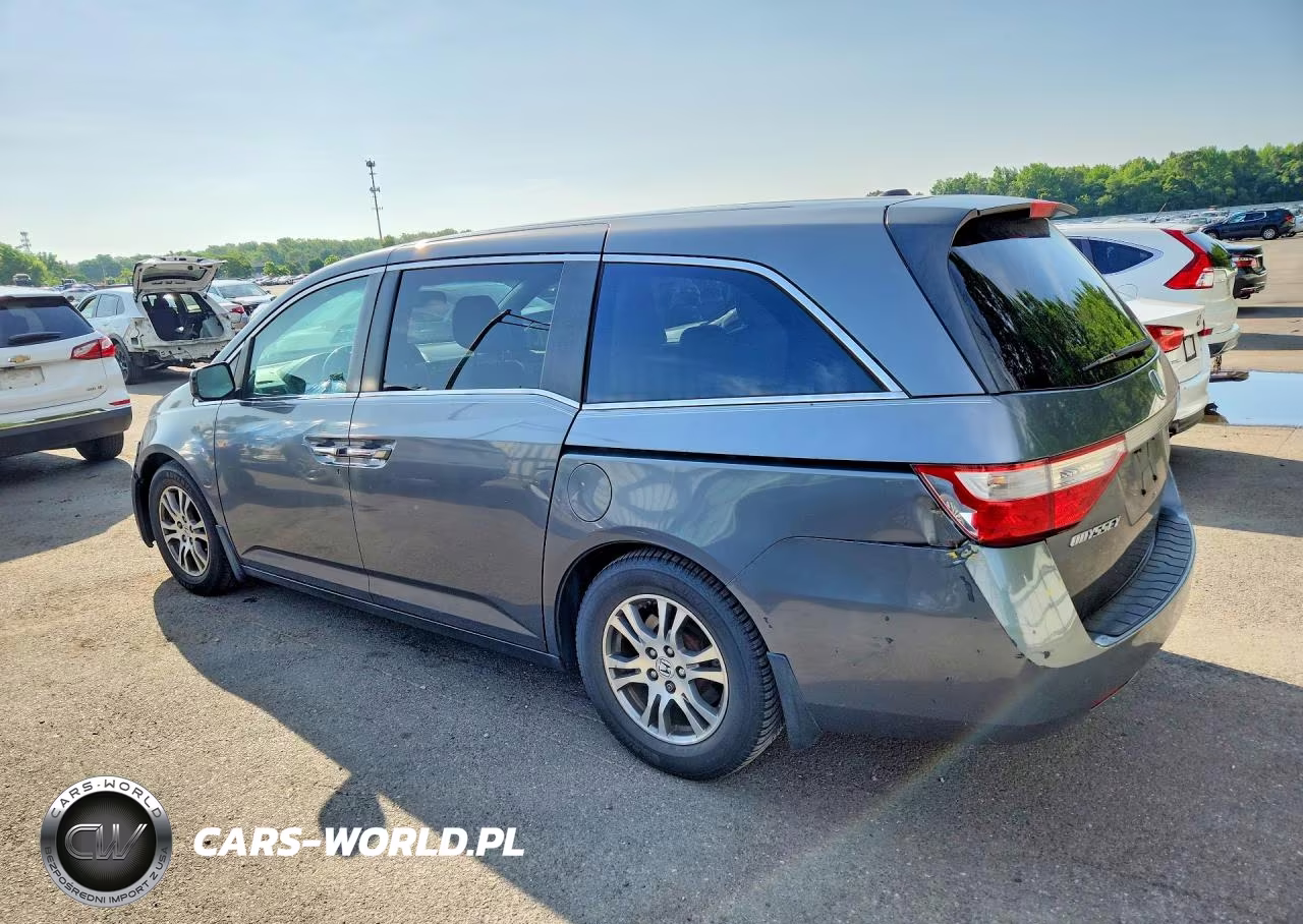2012 Honda Odyssey Exl VIN:5FNRL5H61CB015262 - 2