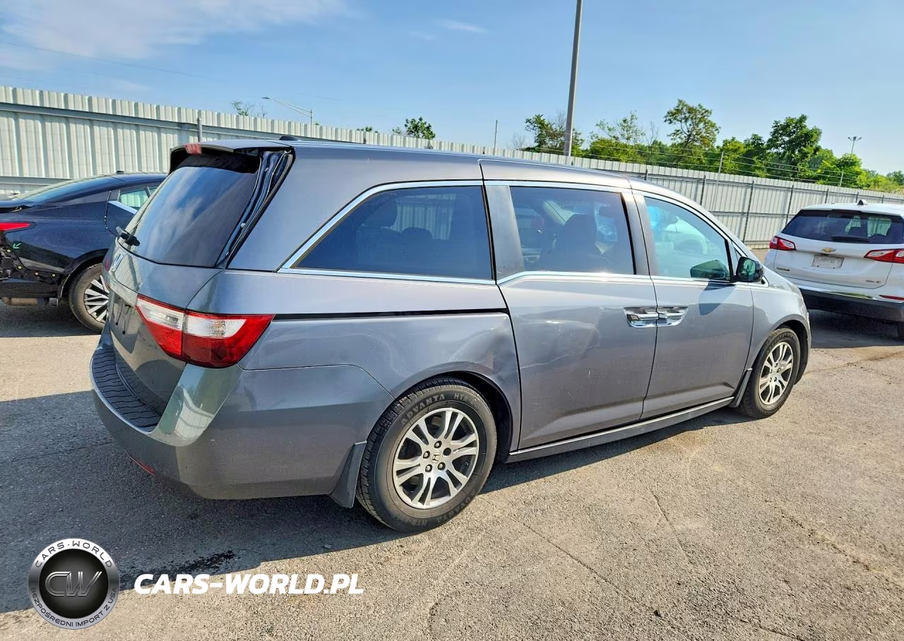 2012 Honda Odyssey Exl VIN:5FNRL5H61CB015262 - 3