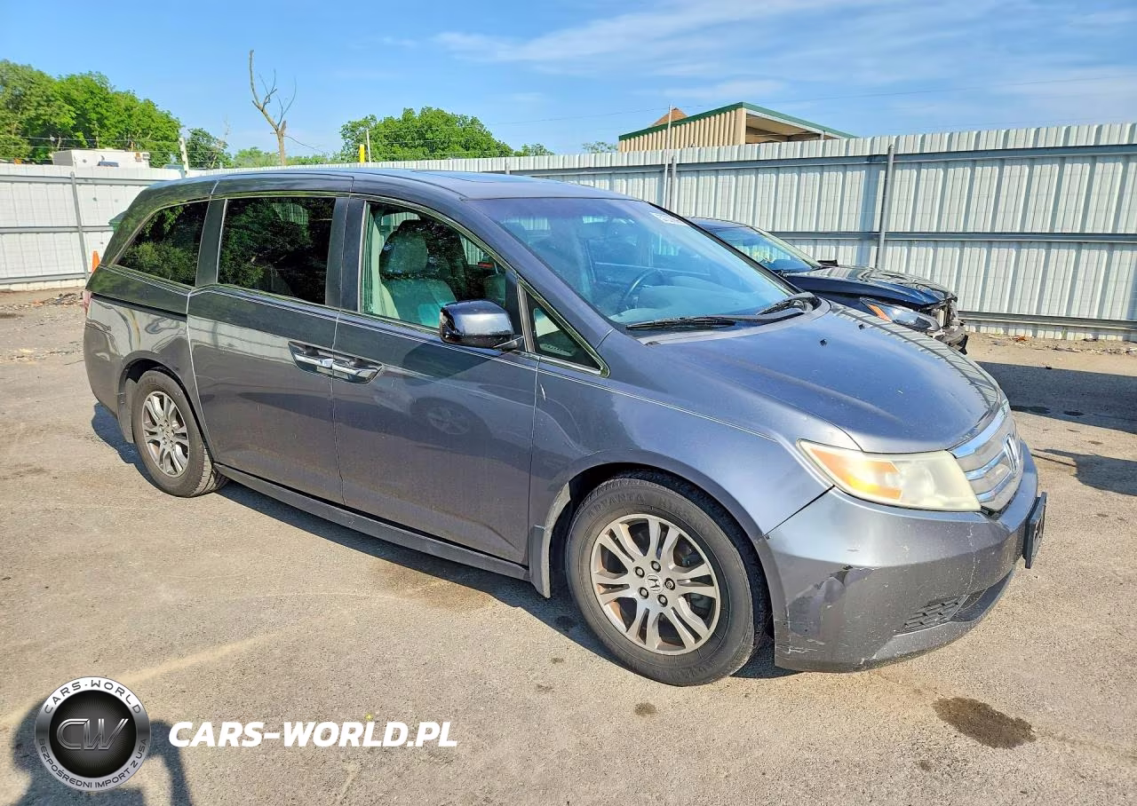 2012 Honda Odyssey Exl VIN:5FNRL5H61CB015262 - 4