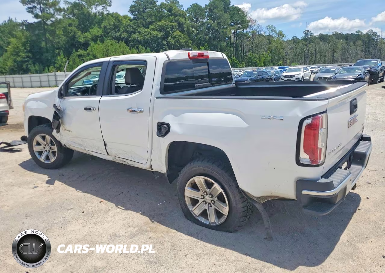 2016 GMC Canyon Slt VIN:1GTG6DE38G1279547 - 2