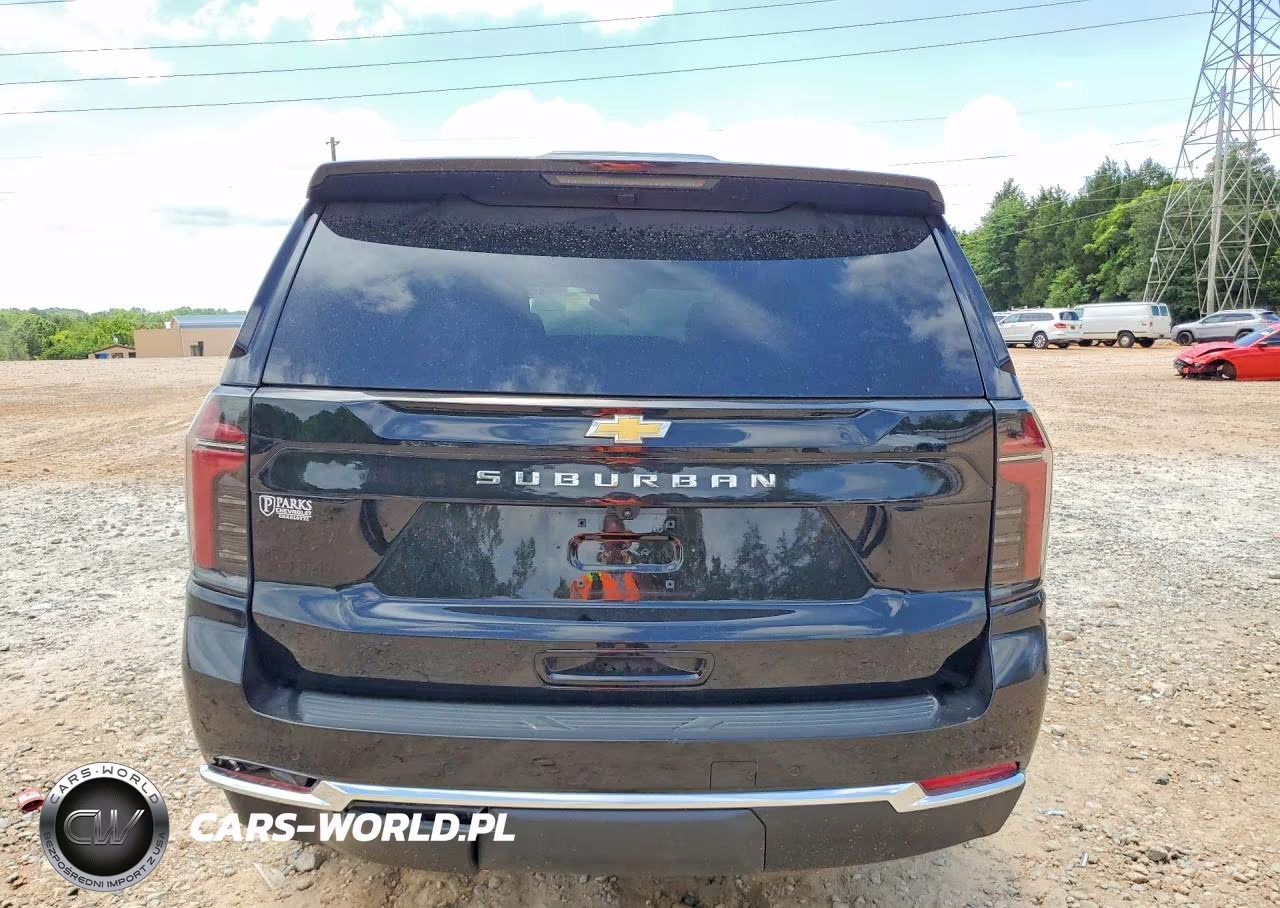 2025 Chevrolet Suburban K1500 Ls VIN:1GNS6BRD3SR262206 - 6