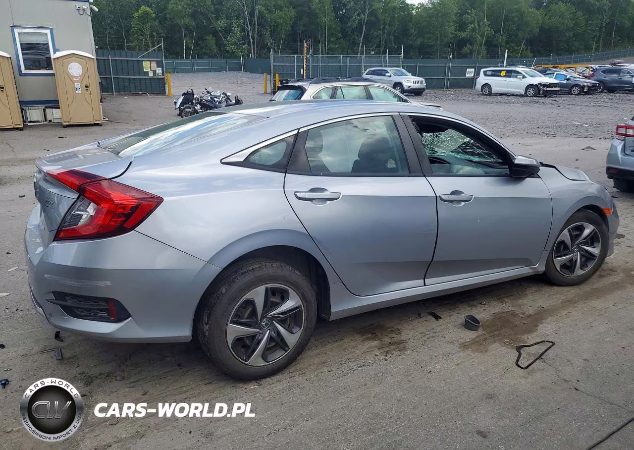2020 Honda Civic Lx VIN:2HGFC2E6XLH508603 - 3