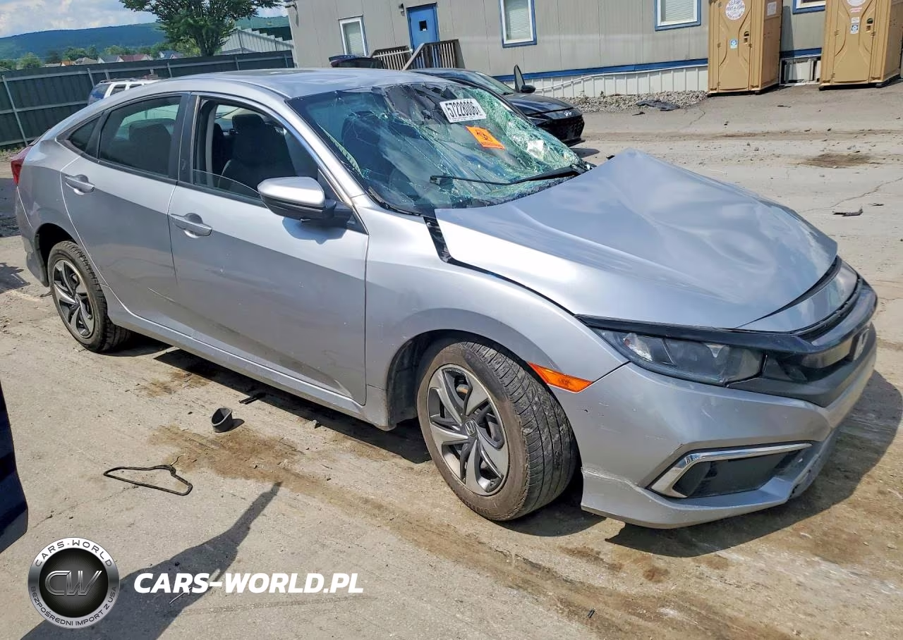 2020 Honda Civic Lx VIN:2HGFC2E6XLH508603 - 4