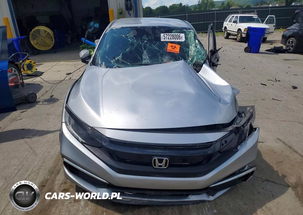 2020 Honda Civic Lx VIN:2HGFC2E6XLH508603 - 5