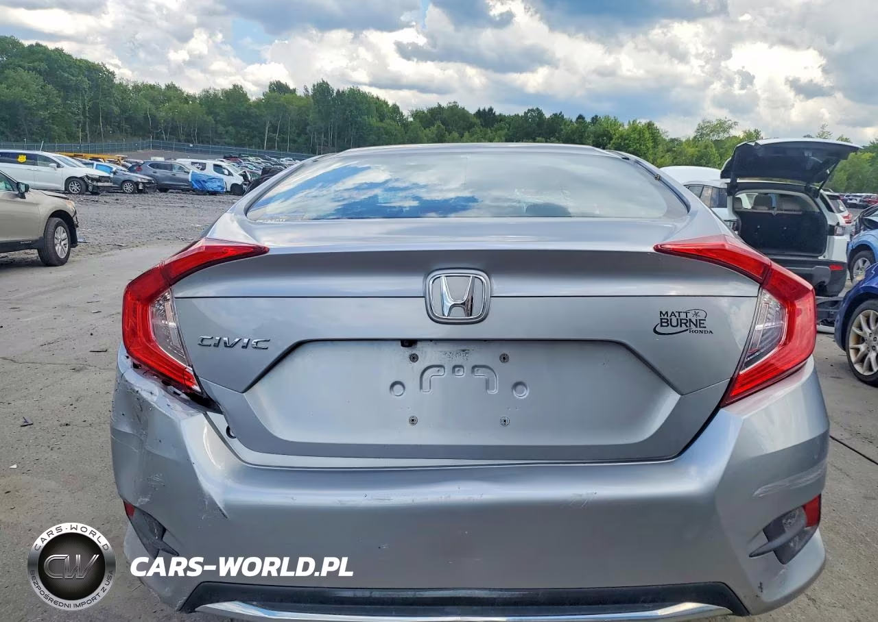 2020 Honda Civic Lx VIN:2HGFC2E6XLH508603 - 6