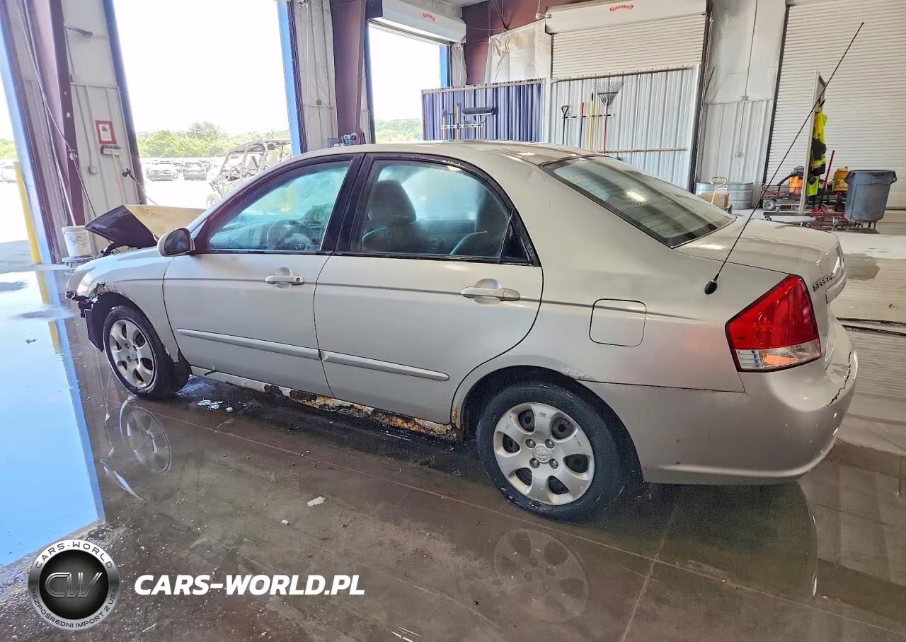 2008 Kia Spectra Lx VIN:KNAFE121285494526 - 2