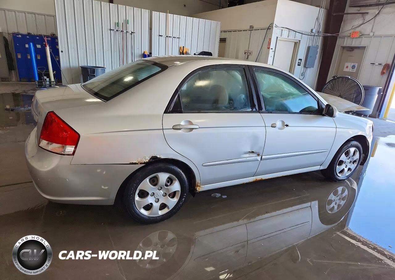 2008 Kia Spectra Lx VIN:KNAFE121285494526 - 3