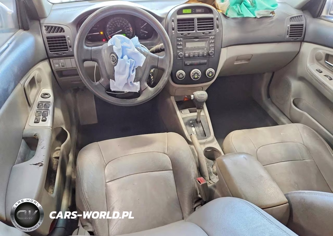 2008 Kia Spectra Lx VIN:KNAFE121285494526 - 8