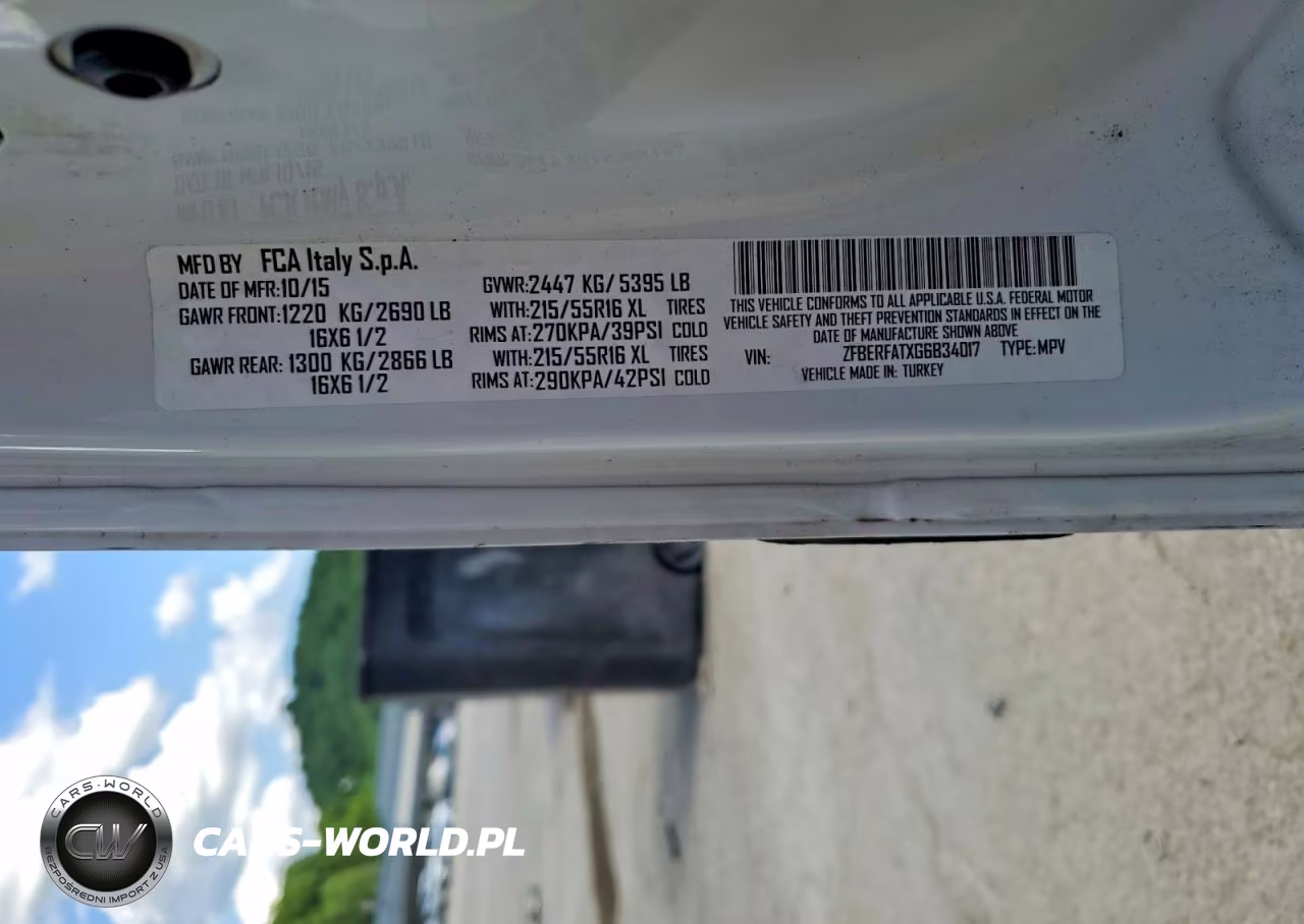 2016 Ram Promaster City VIN:ZFBERFATXG6B34017 - 13