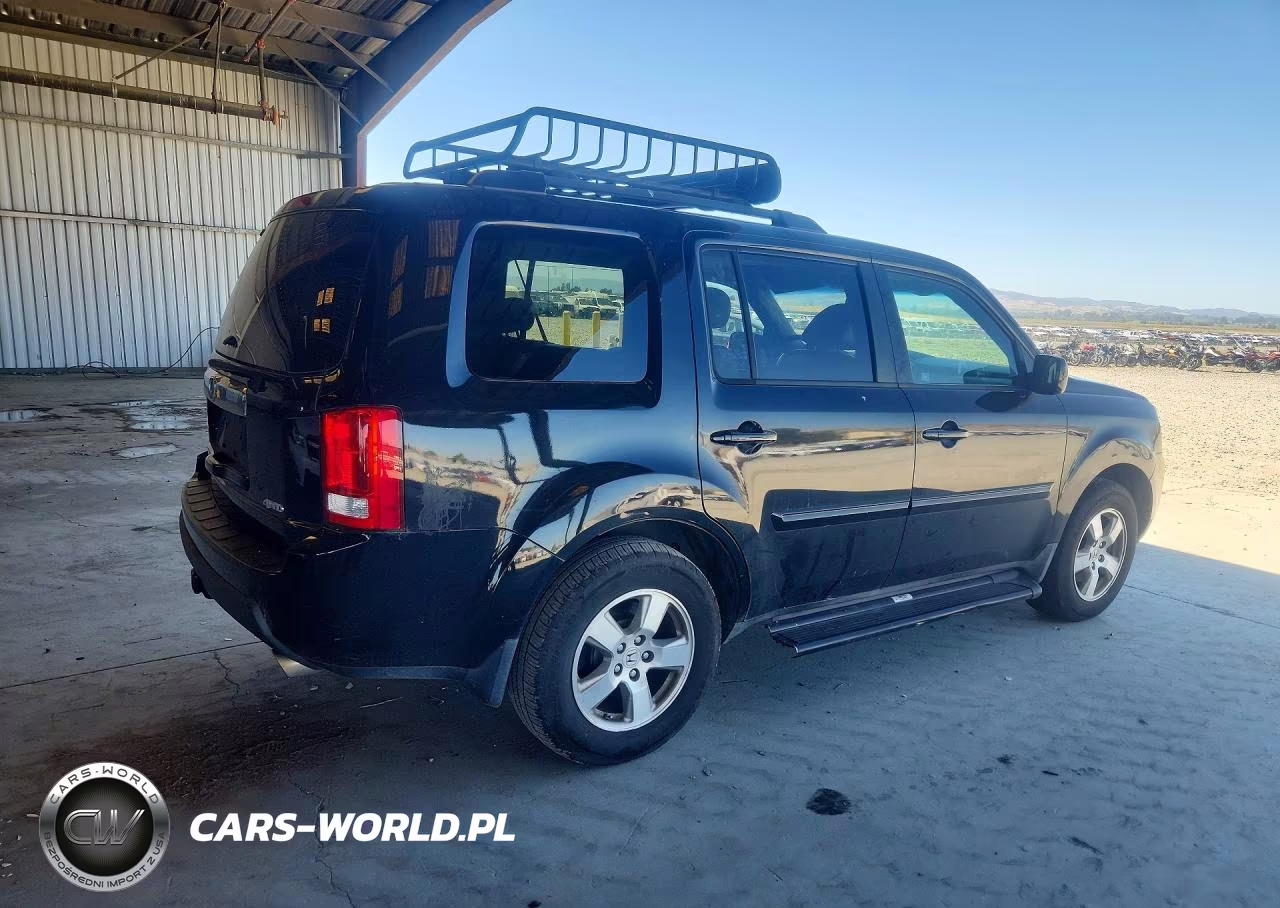 2011 Honda Pilot Exln VIN:5FNYF4H73BB096463 - 3