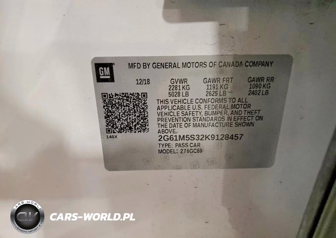 2019 Cadillac Xts Luxury VIN:2G61M5S32K9128457 - 13