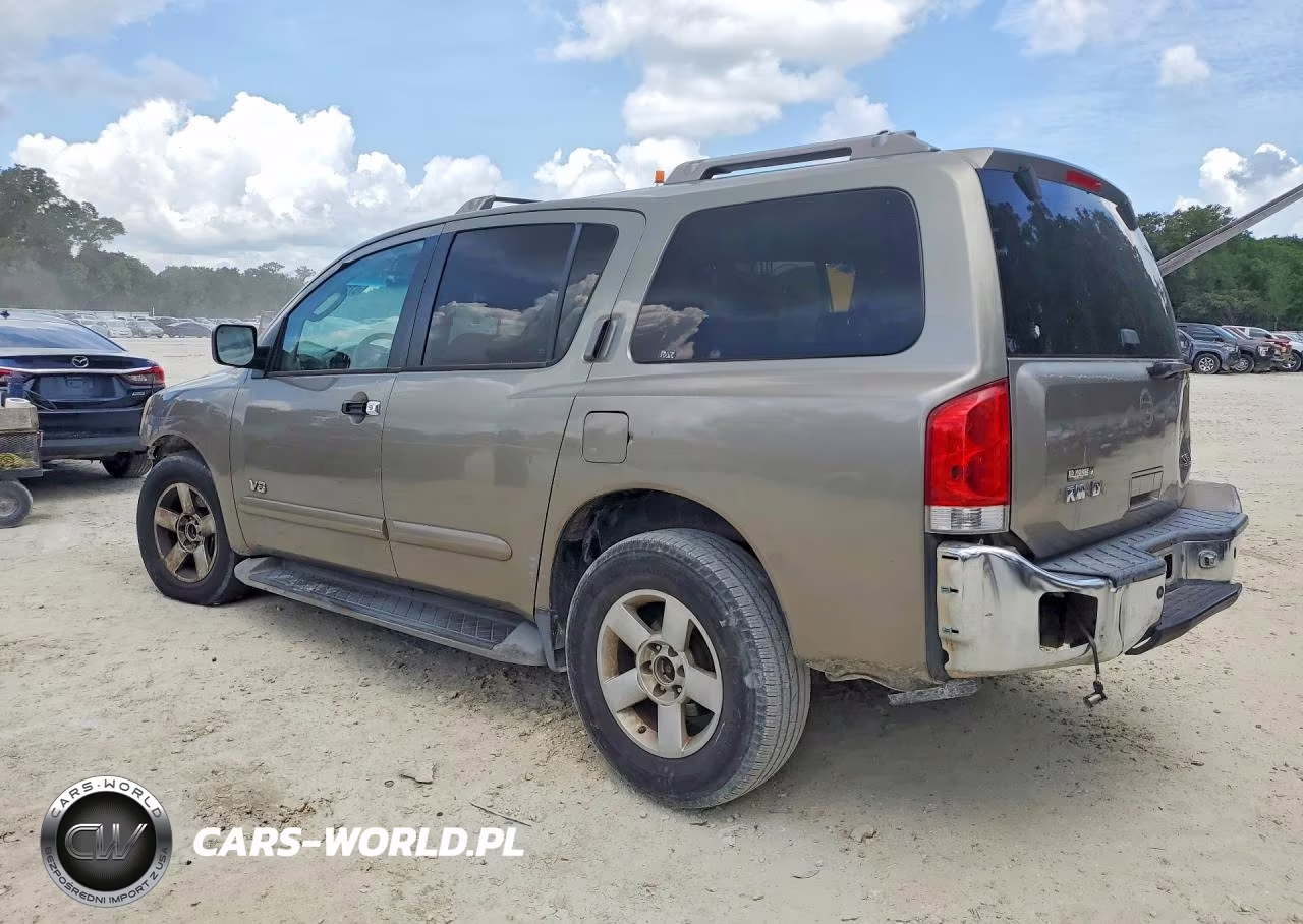2006 Nissan Armada Se VIN:5N1AA08A36N743080 - 2