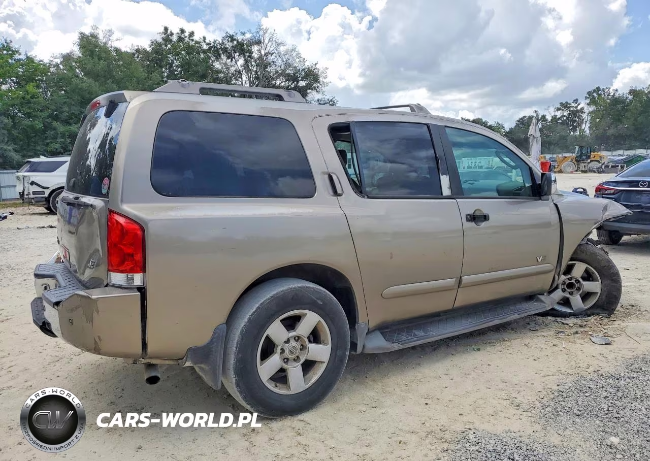 2006 Nissan Armada Se VIN:5N1AA08A36N743080 - 3