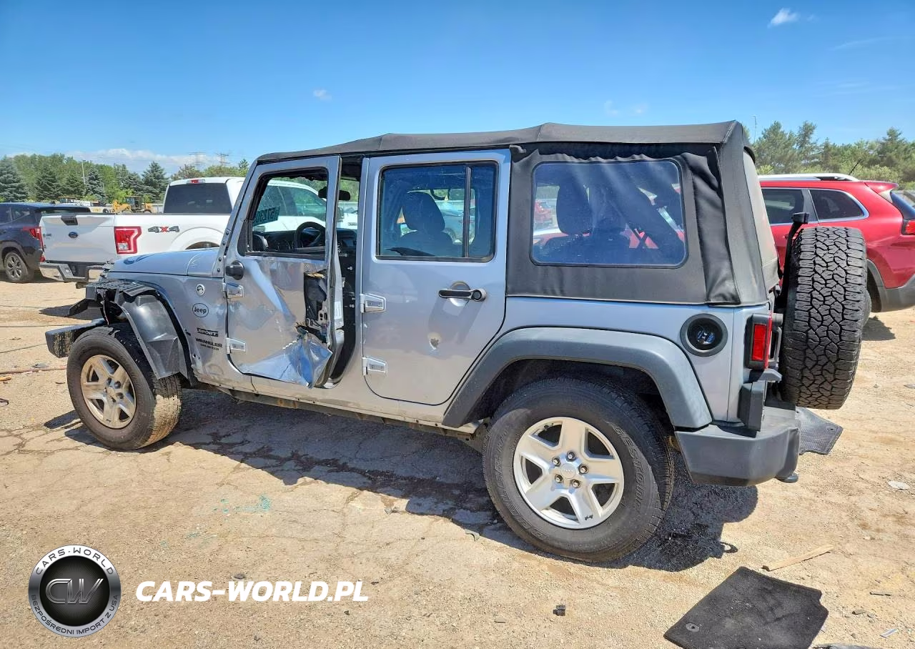 2017 Jeep Wrangler Unlimited Sport VIN:1C4BJWDG9HL728409 - 2